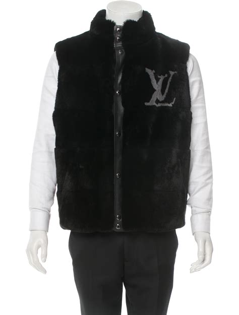 louis vuitton mens fur vest|louis vuitton vest women.